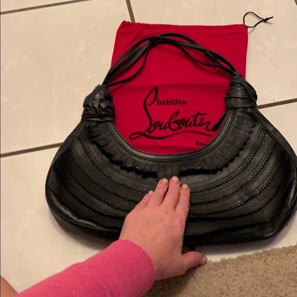 Christian Louboutin Leather Purse In Black - Picture 2 of 8